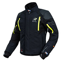 Chaqueta Rukka Shield-R negro amarillo