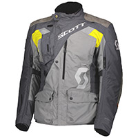 Giacca Scott Dualraid Dryo Grigio Giallo