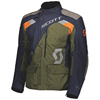 Blouson Scott Dualraid Dryo bleu vert mousse