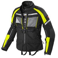 SPIDI ARMAKORE H2OUT VESTE NOIR FLUO JAUNE - 2