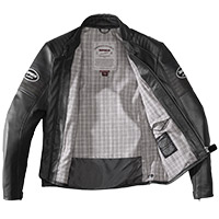 Spidi Clubber Leather Jacket Black - 3