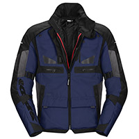 Spidi Crossmaster H2out Jacket Black Blue