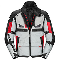 Spidi Crossmaster H2out Jacket Grey Red