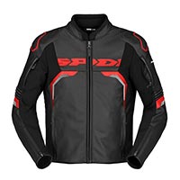 Chaqueta de cuero Spidi Evorider 3 rojo