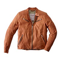 Veste en cuir Spidi Garage beige