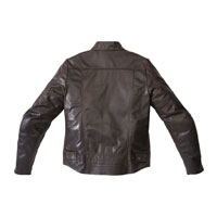 Blouson en cuir Spidi Garage marron - 2