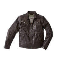 Spidi Garage Leather Jacket Brown