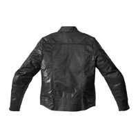 Spidi Garage Leather Jacket Black