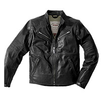 Spidi Garage Robust Lederjacke schwarz