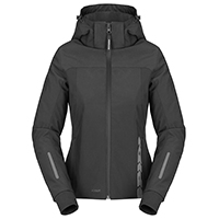 Giacca Donna Spidi Hoodie H2out 2 Nero