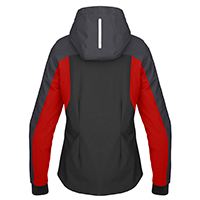 Chaqueta Dama Spidi Hoodie H2Out 2 rojo