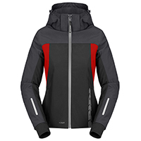 Blouson Femme Spidi Hoodie H2Out 2 rouge