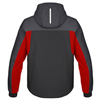 Giacca Spidi Hoodie H2out 2 Antracite Rosso