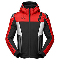 Giacca Spidi Hoodie Warrior Rosso