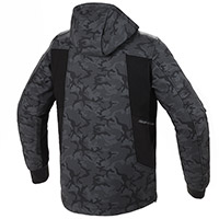 Chaqueta Spidi Hoodie Armor Evo camuflaje negro