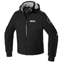 Giacca Spidi Hoodie Armor H2out Bianco Nero