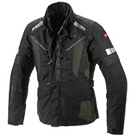 Chaqueta Spidi Outlander H2Out verde oscuro negro