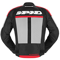 Chaqueta Spidi Progressive Net Windout rojo - 3