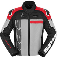 Chaqueta Spidi Progressive Net Windout rojo