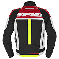 Blouson Spidi Progressive Tex Rouge