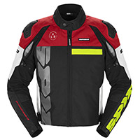 Blouson Spidi Progressive Tex rouge