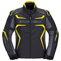Spidi Race Evo H2out Jacket Black Yellow