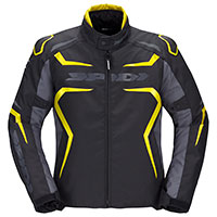 Blouson Spidi Race Evo H2out Noir Jaune