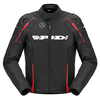 Chaqueta Spidi Race Warrior 2 H2Out rojo