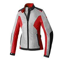 Veste Spidi Solar Tex Net Femme rouge