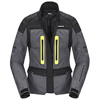 Giacca Donna Spidi Traveler 3 H2Out grigio giallo
