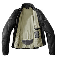 Spidi Vintage Lady Leather Jacket Black - 3