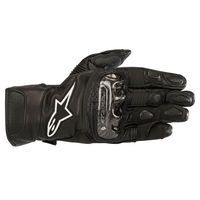 Alpinestars Stella Sp-2v2 Leather Guanti Neri