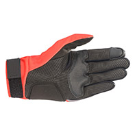 Guantes Alpinestars Aragon gris oscuro rojo