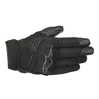 Alpinestars Faster Guantes Negro Blanco