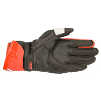 Gants Alpinestars Gp Pro R3 blanc rouge - 2