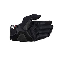 Alpinestars Halo Leather Gloves Black White