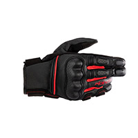 Alpinestars Phenom Lederhandschuhe schwarz rot