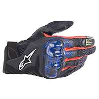 Gants Alpinestars Fq20 Smx-1 Air V2 Monster Bleu