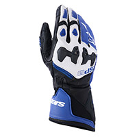 Guantes Alpinestars SP-9 azul blanco