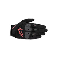 Alpinestars Sp X 1 Gloves Black Red Fluo