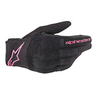 Guantes Alpinestars Stella Copper negro fucsia