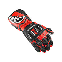 Berik Track 2.0 Gloves Black Fluo Red