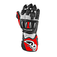 Berik Track 2.0 Gloves White Fluo Red