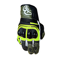Berik Sprint 2.0 Leather Gloves Green Yellow