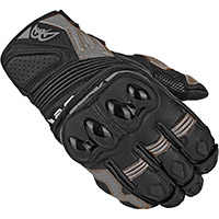 Guantes de piel Berik Sprint 2.0 gris negro