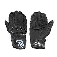 Berik Sprint 2.0 Gants en cuir noir gris