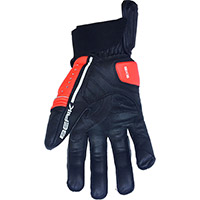 Berik Tx-2 Gants En Cuir Noir Rouge