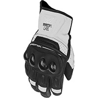 Berik TX-2 Guantes de piel blanco negro