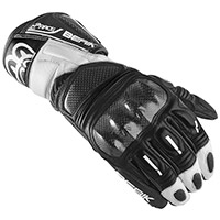 Guantes de piel Berik Pista 2.0 blanco negro