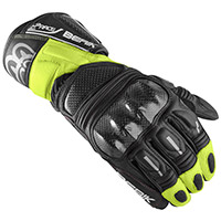 Berik Pista 2.0 Leather Gloves Black Yellow